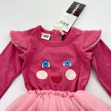 Load image into Gallery viewer, Girls ROCK YOUR BABY, Doll Face circus dress tutu romper, NEW, size 00,  