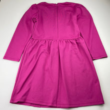 Load image into Gallery viewer, Girls Milkshake, long sleeve ruffle dress, EUC, size 8, L: 65cm
