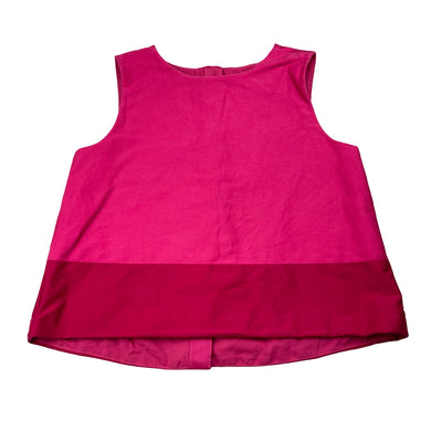 Girls TED BAKER, lined pink cotton top, GUC, size 6,  