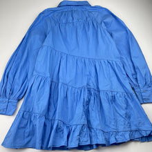 Load image into Gallery viewer, Girls Bardot Junior, lightweight cotton shirt dress, EUC, size 10, L: 65cm