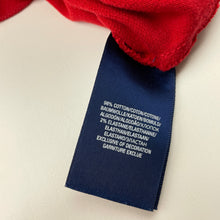 Load image into Gallery viewer, Girls RALPH LAUREN, red polo dress, gold trim, GUC, size 6, L: 55cm