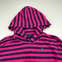 Load image into Gallery viewer, Girls RALPH LAUREN, hooded long sleeve top, pilling, FUC, size 6,  