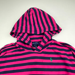 Girls RALPH LAUREN, hooded long sleeve top, pilling, FUC, size 6,  