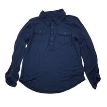 Load image into Gallery viewer, Girls RALPH LAUREN, lightweight stretchy long sleeve polo top, EUC, size 5,  