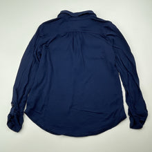 Load image into Gallery viewer, Girls RALPH LAUREN, lightweight stretchy long sleeve polo top, EUC, size 5,  