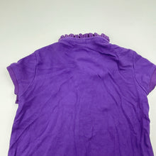 Load image into Gallery viewer, Girls RALPH LAUREN, purple cotton tee / top, EUC, size 5,  