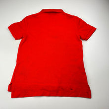 Load image into Gallery viewer, Boys POLO RALPH LAUREN, orange cotton polo shirt top (marks back hem), FUC, size 5,  