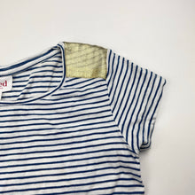 Load image into Gallery viewer, Girls Seed, striped cotton tee / top, GUC, size 8,  