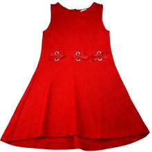 Load image into Gallery viewer, Girls Zara, orange cotton sleeveless dress, EUC, size 8, L: 60cm