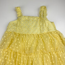 Load image into Gallery viewer, Girls Seed, cotton lined embroidered tulle dress, GUC, size 8, L: 70cm