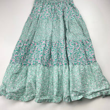 Load image into Gallery viewer, Girls Country Road, lightweight floral cotton summer dress, EUC, size 10, L: 77cm