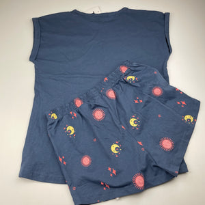 Girls TILLI, cotton pyjama top & shorts, NEW, size 12,  