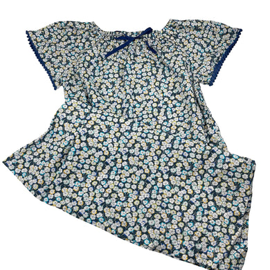 Girls Betty and Lola, lightweight floral cotton summer dress, EUC, size 12, L: 74cm