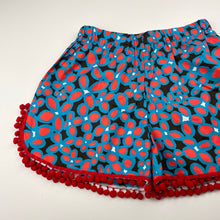 Load image into Gallery viewer, Girls Betty and Lola, lightweight cotton shorts, elasticated, size L, waist: 27cm across unstretched, EUC, size 6-8,  