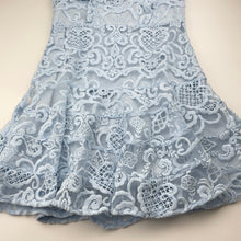 Load image into Gallery viewer, Girls Bardot Junior, embroidered tulle party / formal dress, EUC, size 14, L: 79cm