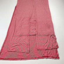 Load image into Gallery viewer, Girls PAVEMENT, striped, stretchy, fly-away dress, EUC, size 10, L: 78cm at front