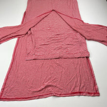 Load image into Gallery viewer, Girls PAVEMENT, striped, stretchy, fly-away dress, EUC, size 10, L: 78cm at front