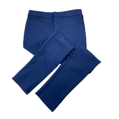 Girls TOMMY HILFIGER, navy pants, adjustable, inside lieg: 56.5cm, GUC, size 8,  