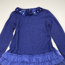 Load image into Gallery viewer, Girls Kate Mack, long sleeve party dress, GUC, size 5, L: 51cm
