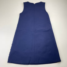 Load image into Gallery viewer, Girls GUESS, blue/silver flip sequin party dress, EUC, size 6, L: 62cm