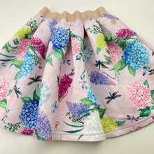 Load image into Gallery viewer, Girls Tutus &amp; Tambourines, soft feel floral skirt, elasticated, L:30cm, EUC, size 5,  