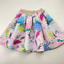 Load image into Gallery viewer, Girls Tutus &amp; Tambourines, soft feel floral skirt, elasticated, L:30cm, EUC, size 5,  