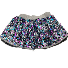 Load image into Gallery viewer, Girls Let&#39;s Dance, tulle &amp; sequin skirt, buit-in shorts, L:23cm, GUC, size 4,  
