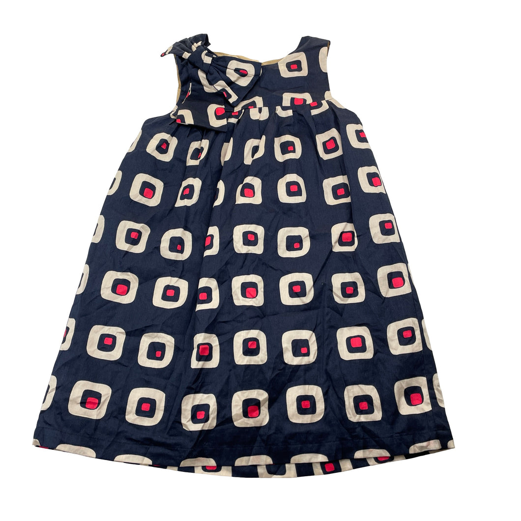 Girls JASPER CONRAN JNR, lined, lightweight cotton dress, EUC, size 4-5, L: 56cm