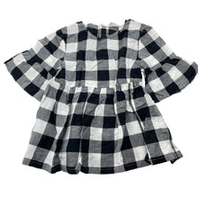 Load image into Gallery viewer, Girls Country Road, checked cotton / linen top, EUC, size 7,  