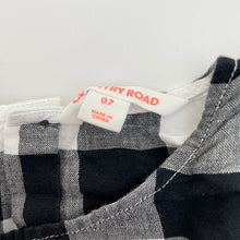 Load image into Gallery viewer, Girls Country Road, checked cotton / linen top, EUC, size 7,  