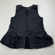 Load image into Gallery viewer, Girls Country Road, scallop trim linen / cotton top, EUC, size 8,  