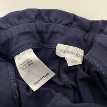 Load image into Gallery viewer, Girls Country Road, navy stretchy pants, elasticated, inside leg: 38.5cm, FUC, size 4,  