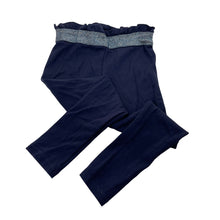 Load image into Gallery viewer, Girls Country Road, navy stretchy pants, elasticated, inside leg: 43cm, FUC, size 5,  