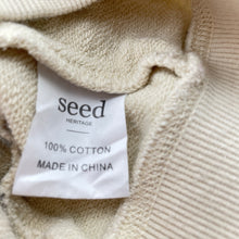 Load image into Gallery viewer, Girls Seed, cotton zip hoodie sweater (wash fade), FUC, size 5-6,  