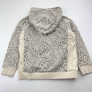 Girls Seed, cotton zip hoodie sweater (wash fade), FUC, size 5-6,  