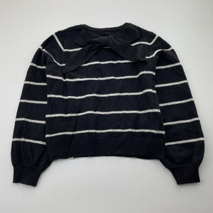 Girls Country Road, wool blend knit sweater / jumper (pilling), FUC, size 8,  