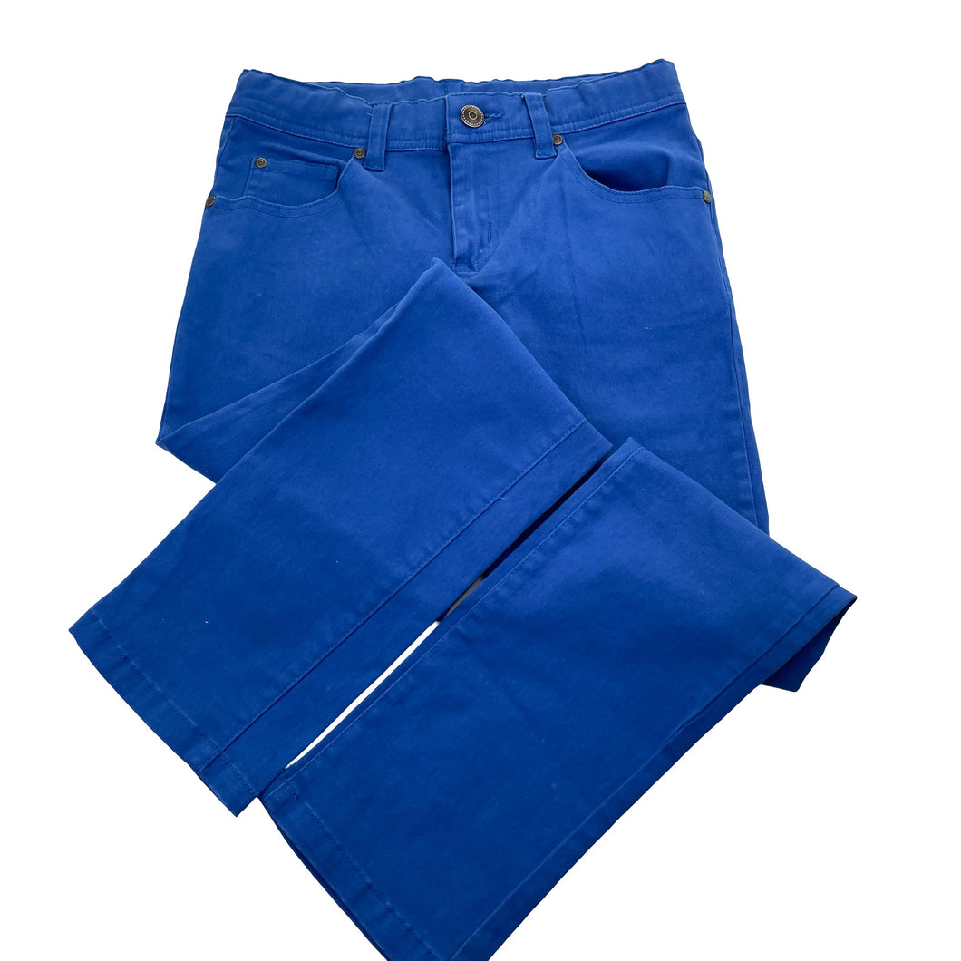 Unisex L&D, stretch cotton pants, adjustable, inside leg: 63cm (small marks), FUC, size 10,  