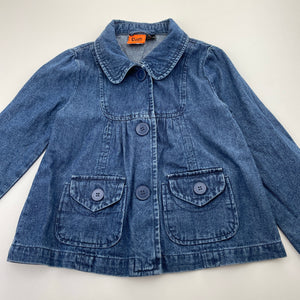 Girls Fun Spirit, lightweight denim jacket, EUC, size 6,  