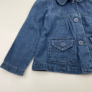 Girls Fun Spirit, lightweight denim jacket, EUC, size 6,  