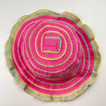 Load image into Gallery viewer, Girls Kids Stuff, lightweight sun hat, GUC, size 3-6,  