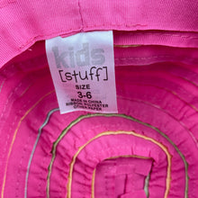 Load image into Gallery viewer, Girls Kids Stuff, lightweight sun hat, GUC, size 3-6,  