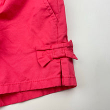 Load image into Gallery viewer, Girls Carter's, pink cotton shorts, elasticated, NEW, size 4-5,  
