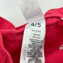 Load image into Gallery viewer, Girls Carter's, pink cotton shorts, elasticated, NEW, size 4-5,  