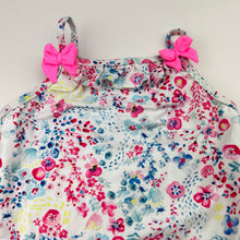 Load image into Gallery viewer, Girls Bebe by Minihaha, floral swim one-piece, EUC, size 4,  