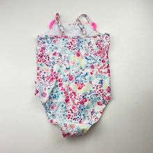 Load image into Gallery viewer, Girls Bebe by Minihaha, floral swim one-piece, EUC, size 4,  