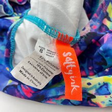 Load image into Gallery viewer, Girls Salty Ink, colourful swim one-piece, butterflies, EUC, size 8,  
