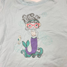 Load image into Gallery viewer, Girls American Girl, stretchy tee / top, mermaid, EUC, size 10-12,  