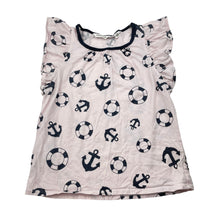 Load image into Gallery viewer, Girls Country Road, lightweight cotton tee / top (wash fade), FUC, size 4,  