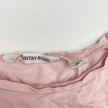 Load image into Gallery viewer, Girls Country Road, pink cotton long sleeve top, rabbit, GUC, size 8,  