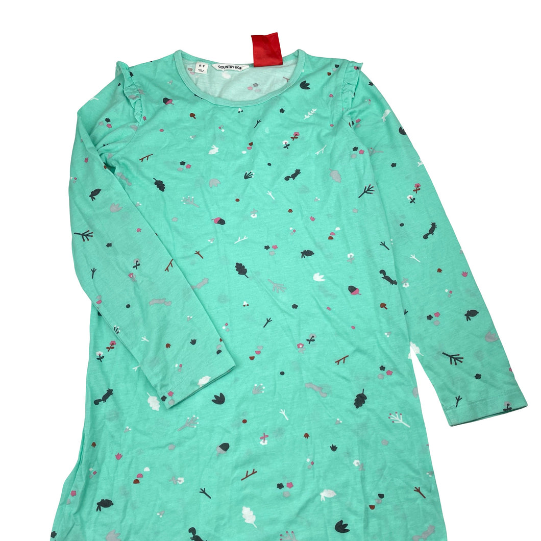 Girls Country Road, lightweight long sleeve nightie / night dress, EUC, size 8-9,  